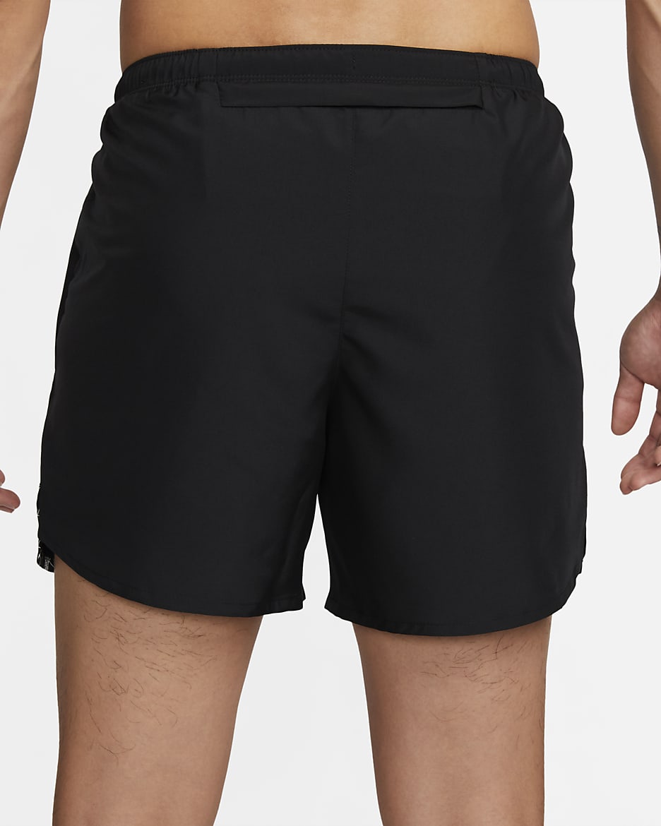 Nike Dri-FIT Run Division Challenger Men's 13cm (approx.) Brief-Lined Running Shorts - Black