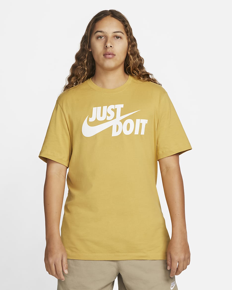 เสื้อยืดผู้ชาย Nike Sportswear JDI - Wheat Gold