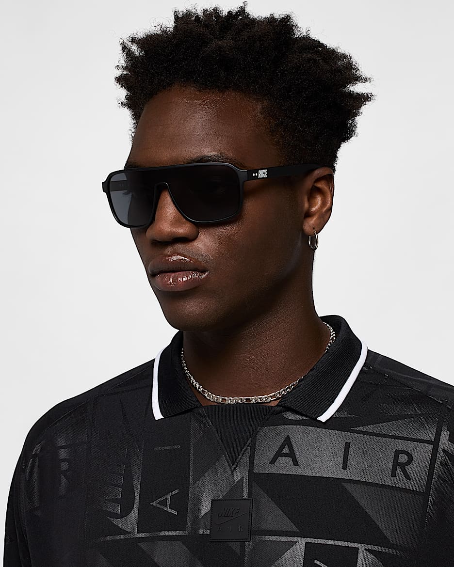 Nike Vintage Flyer Mirrored Sunglasses - Black/Grey