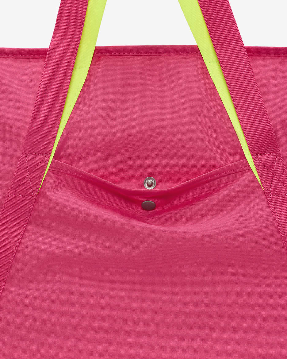 Saco de ginásio Nike (28 L) - Rosa Aster/Volt/Volt