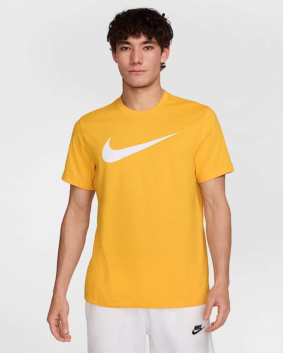 Nike Sportswear Swoosh Men's T-Shirt - University Gold