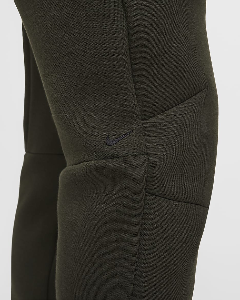 Nike Tech Men's Fleece Joggers - Sequoia/Medium Olive/Black