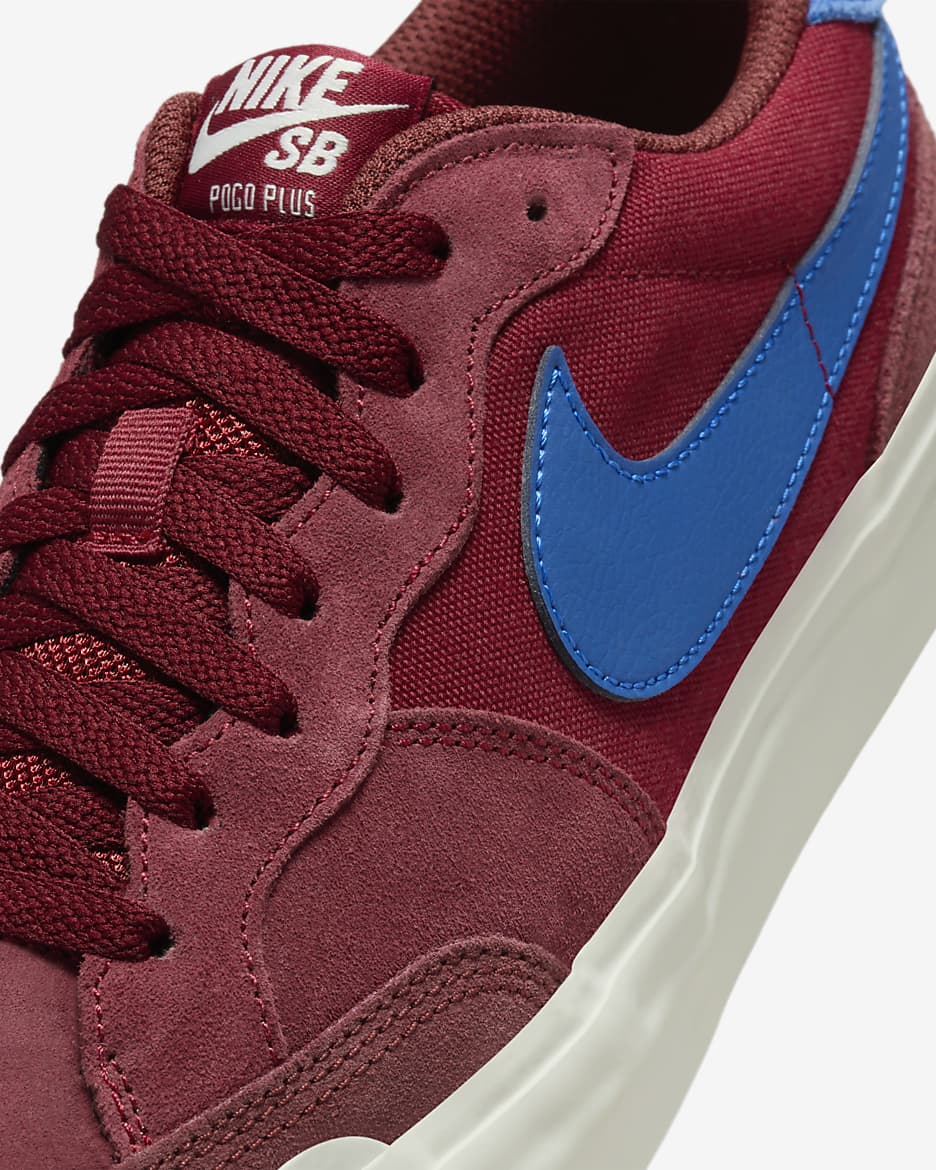 Chaussure de skateboard Nike SB Zoom Pogo Plus - Team Red/Dark Team Red/Team Red/Hyper Royal