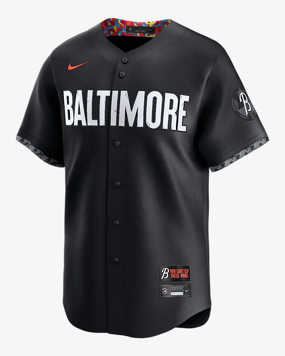 Baltimore Orioles City Connect Men's Nike Dri-FIT ADV MLB Limited Jersey - Black