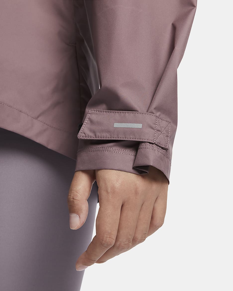 Nike Fast Repel Women's Running Jacket - Smokey Mauve/Black