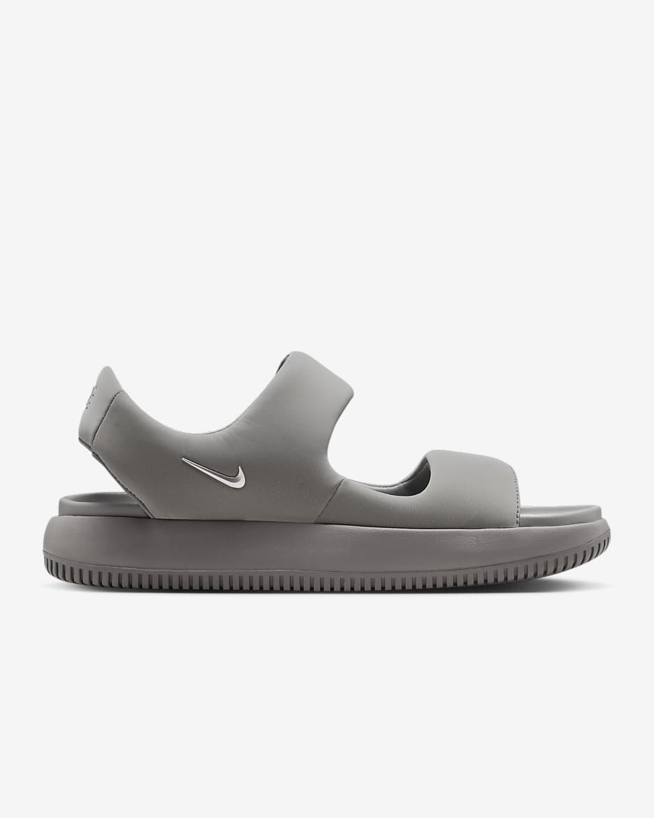 Nike Calm herresandaler - Flat Pewter/Flat Pewter/Metallic Silver