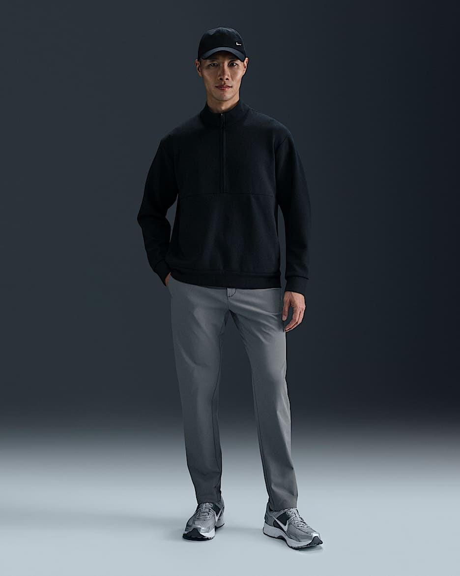 Nike 24.7 PerfectStretch Men's Dri-FIT 5-Pocket Slim-Fit Trousers - Smoke Grey/Black/Nano Grey