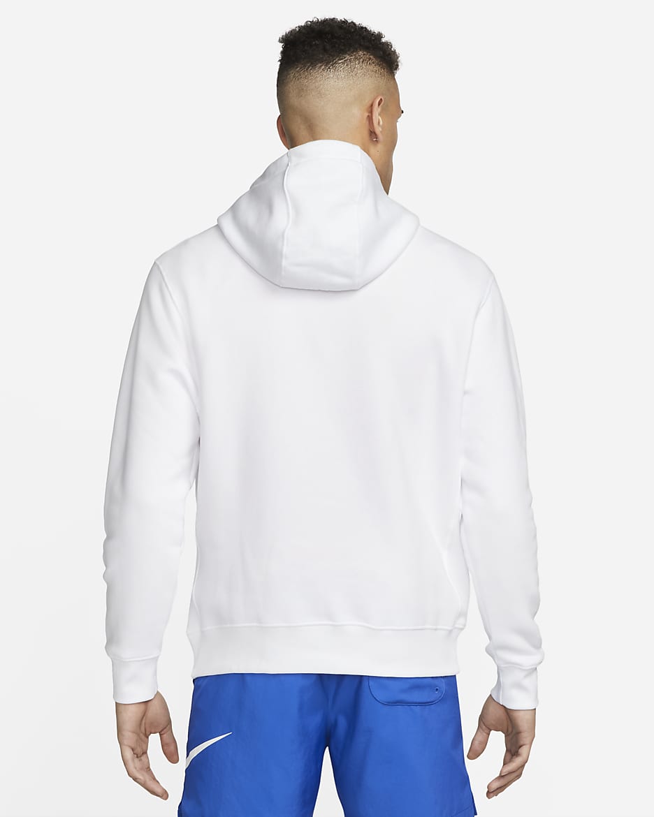 Huvtröja Nike Sportswear för män - Vit