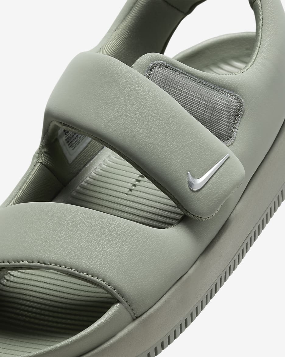 Nike Calm Women's Sandals - Light Army/Light Army/Metallic Silver