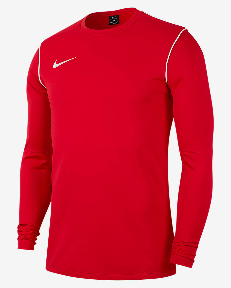 Nike Dri-FIT Park Big Kids' Soccer Crew - University Red/White/White