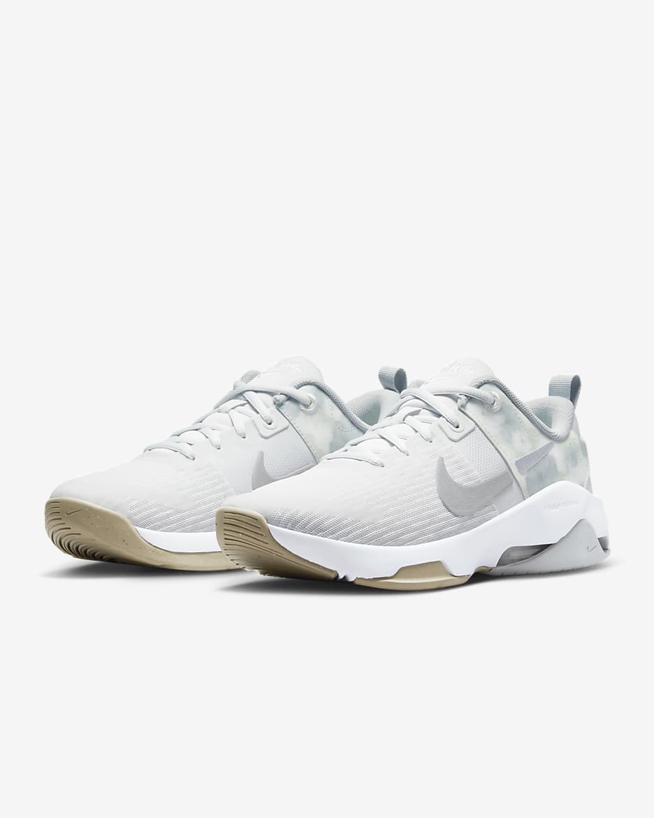 Nike Zoom Bella 6 Premium Women's Training Shoes - Photon Dust/White/Khaki/Light Smoke Grey