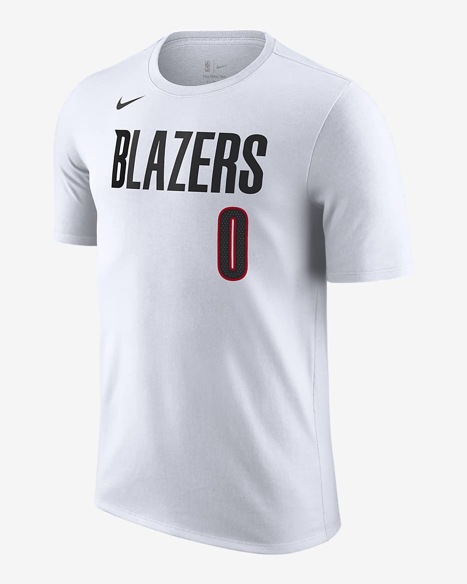 Portland Trail Blazers Men's Nike NBA T-Shirt - White