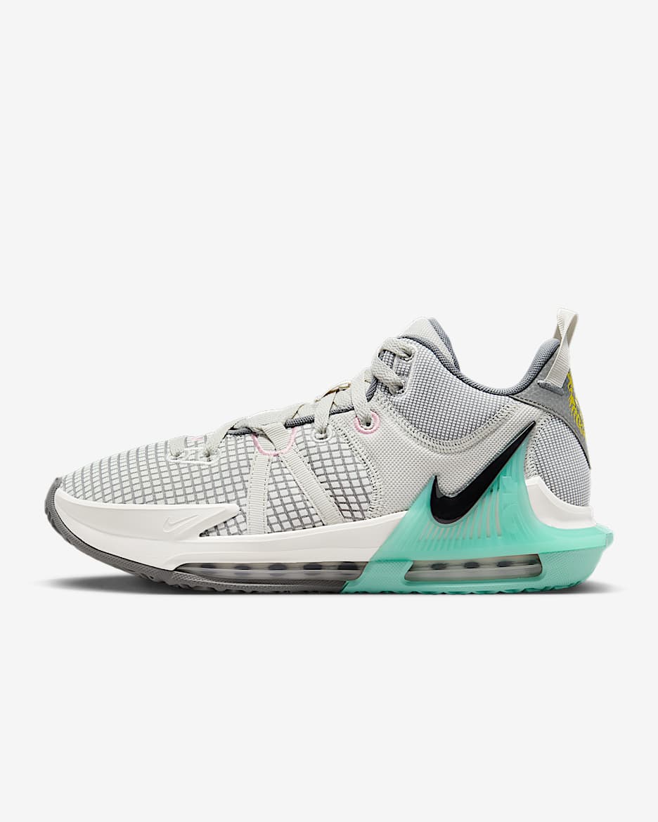 รองเท้าบาสเก็ตบอล LeBron Witness 7 EP - Light Bone/Phantom/Flat Pewter/ดำ