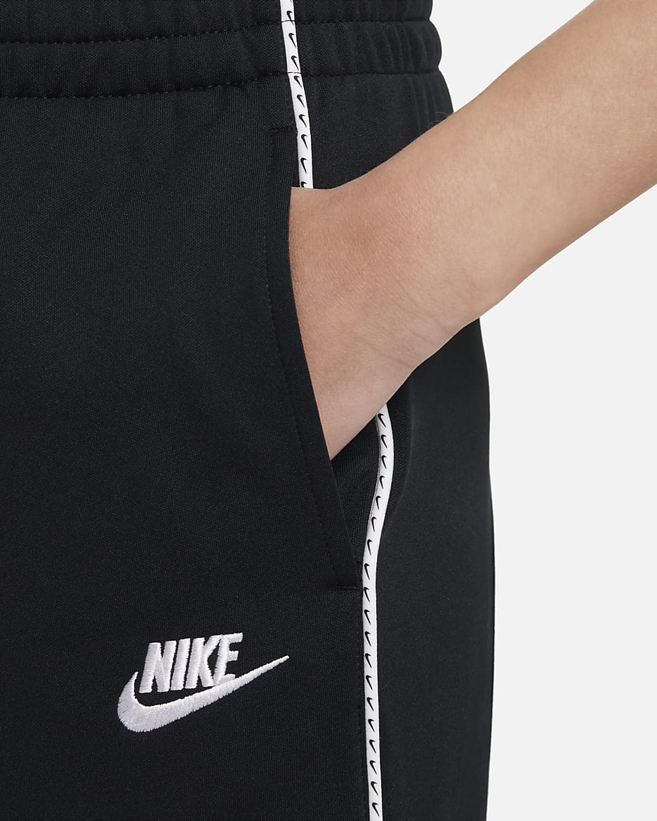 Tracksuit Nike Sportswear för tjejer - Svart/Svart/Vit/Vit