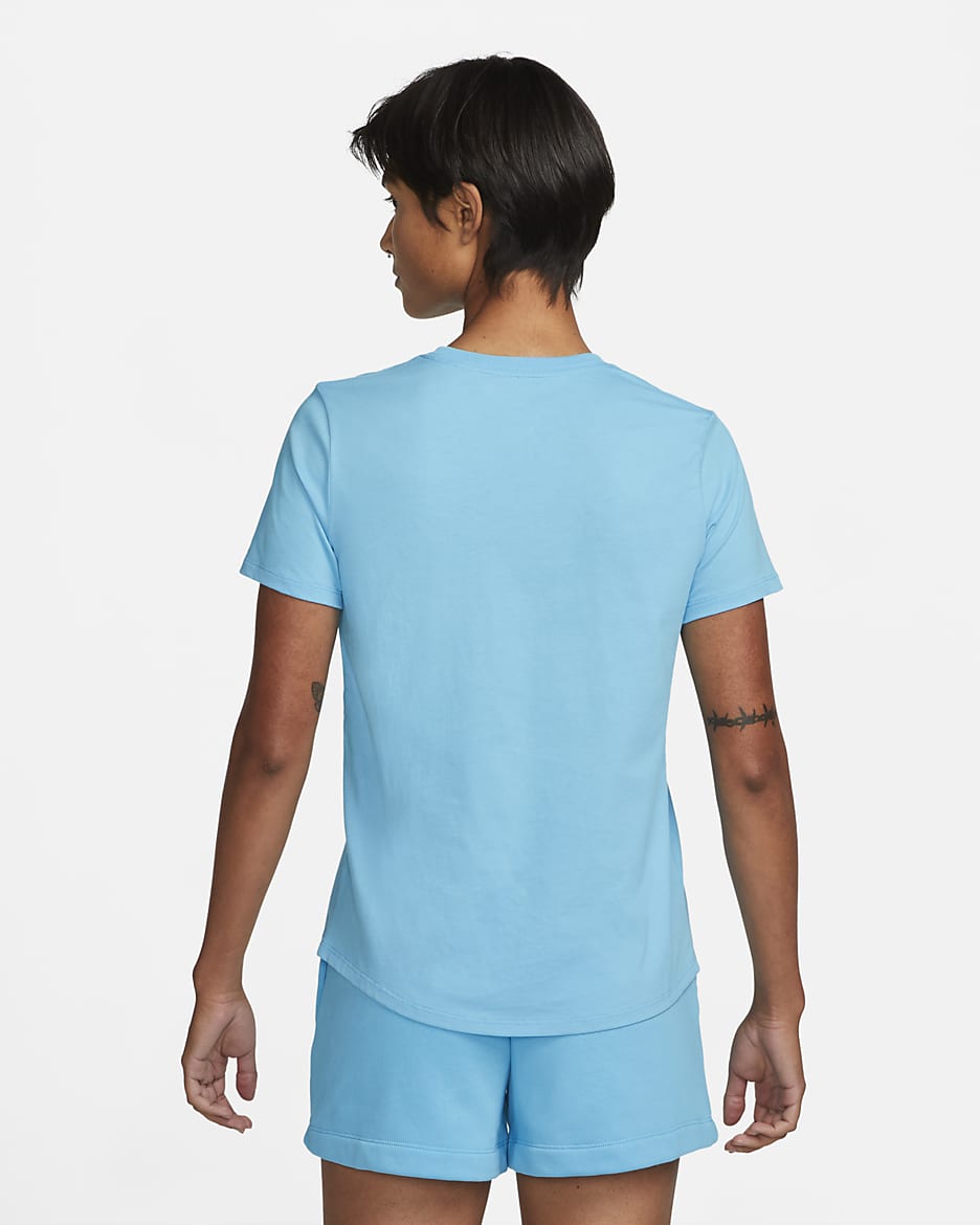 Nike Sportswear Essentials Women's Logo T-Shirt - Baltic Blue