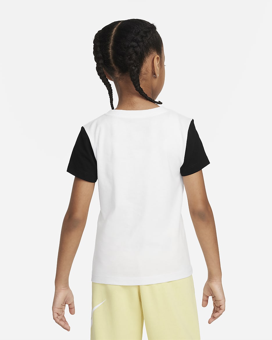 Nike "Your Move" T-Shirt mit Grafik für jüngere Kinder - Weiß