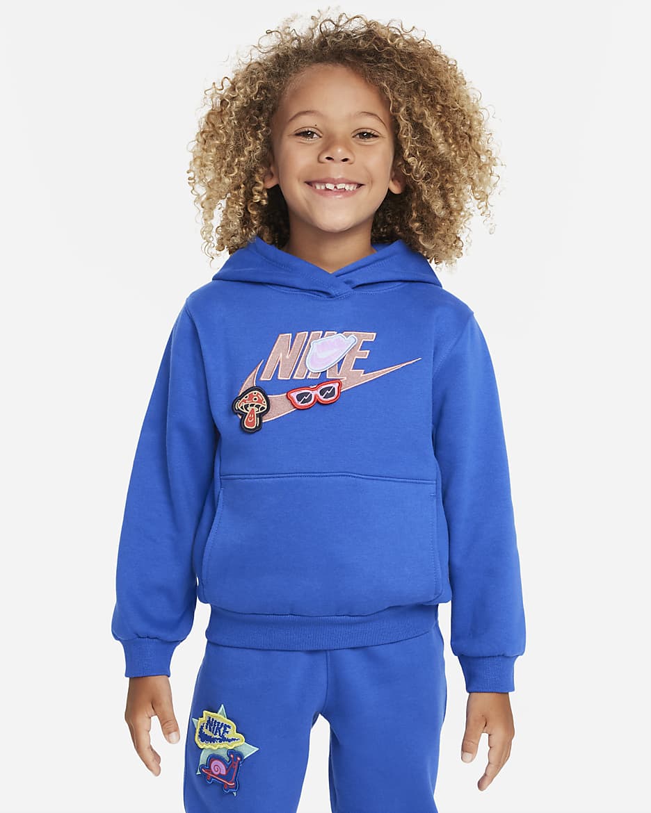 Nike "You Do You" Pullover Hoodie Little Kids Hoodie - Game Royal