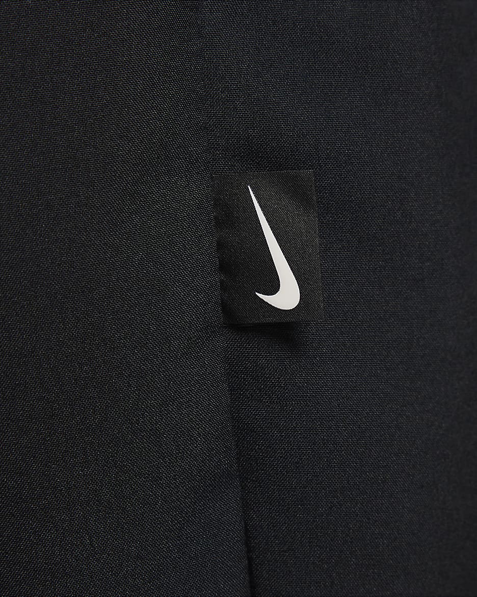 Nike Icon vevd basketbukse til herre - Svart/Svart/Hvit/Hvit