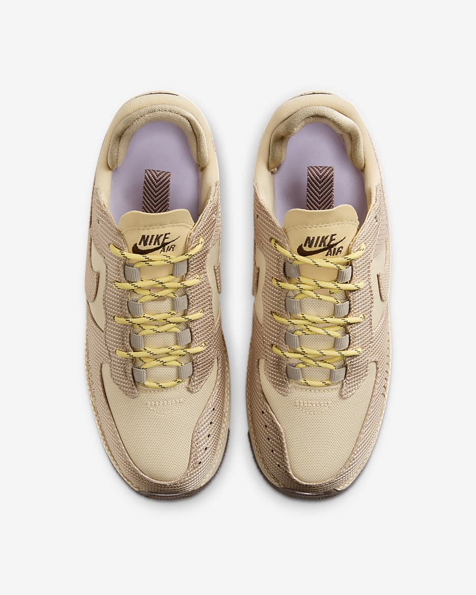 Nike Air Force 1 Wild Women's Shoes - Sesame/Baroque Brown/Khaki/Sesame