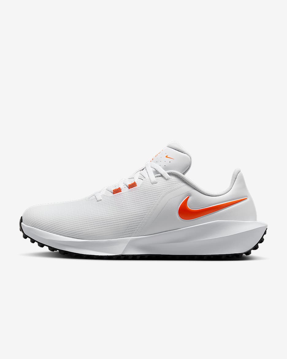 Nike Infinity G NN Golf Shoes - White/Black/Safety Orange