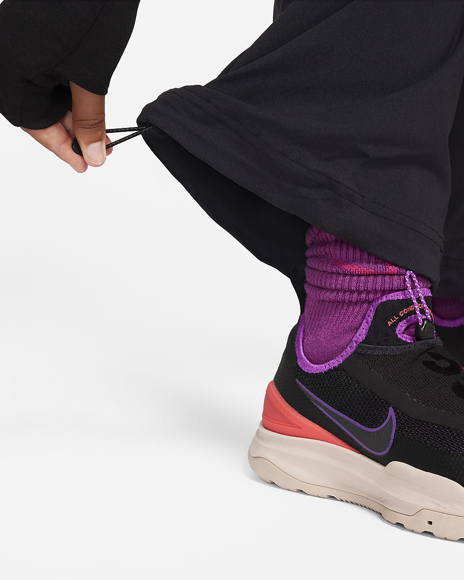 Pants con cierre para mujer Nike ACG "Smith Summit" - Negro/Blanco cumbre