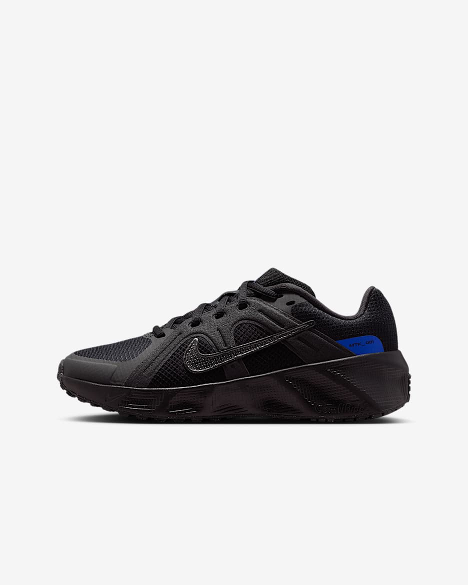 Boty Nike Metro Tek pro větší děti - Černá/Off Noir/Racer Blue/Metallic Black