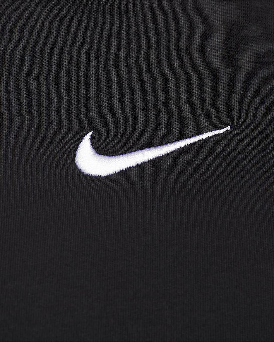 Nike Sportswear kort T-skjorte til dame - Svart/Hvit