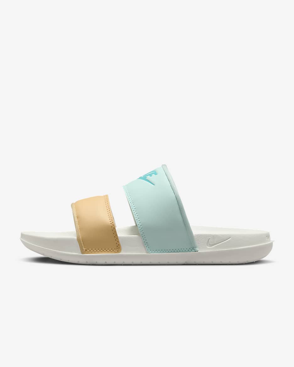 Nike Offcourt Duo Women's Slides - Jade Ice/Sesame/Sail/Teal Nebula
