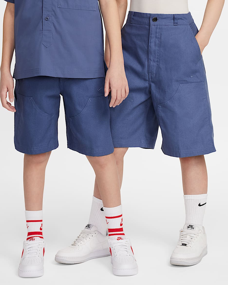 Shorts carpenter Nike Sportswear Metro Ground – Ragazzo/a - Diffused Blue/Diffused Blue