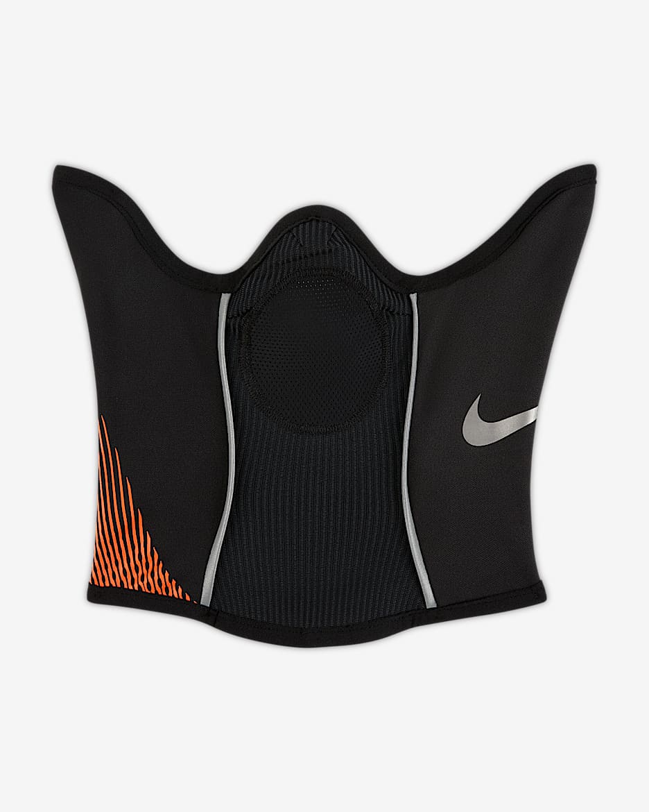 Nike Academy Dri-FIT Football Snood - Black/Hyper Crimson/Metallic Silver