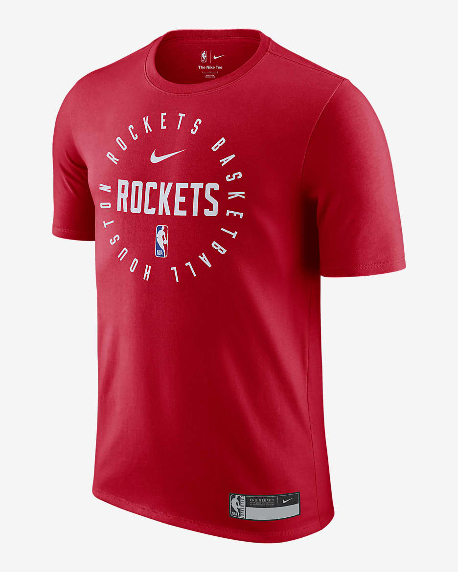 Houston Rockets Men's Nike Dri-FIT NBA T-Shirt - University Red