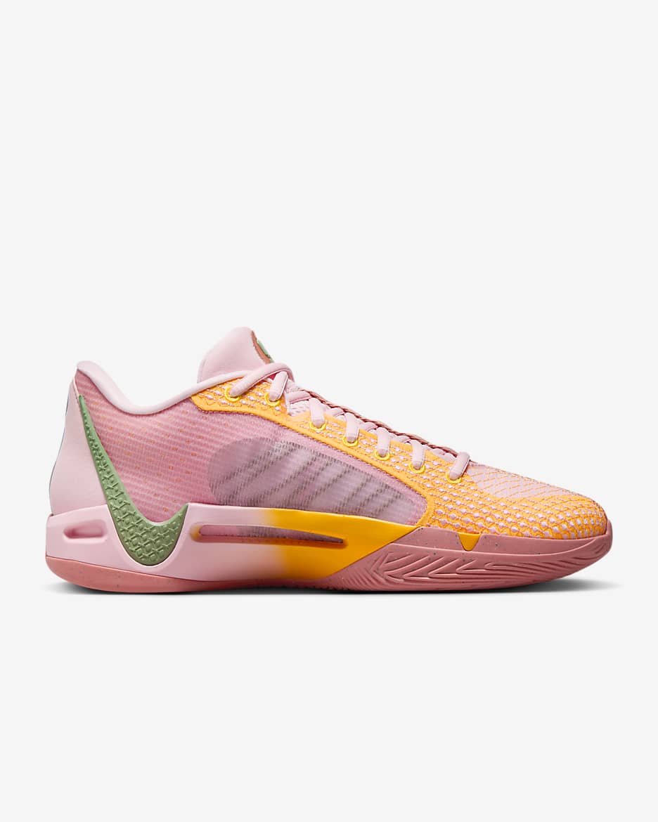 Sabrina 1 "West Coast Roots" Basketball Shoes - Medium Soft Pink/Total Orange/Laser Orange/Oil Green