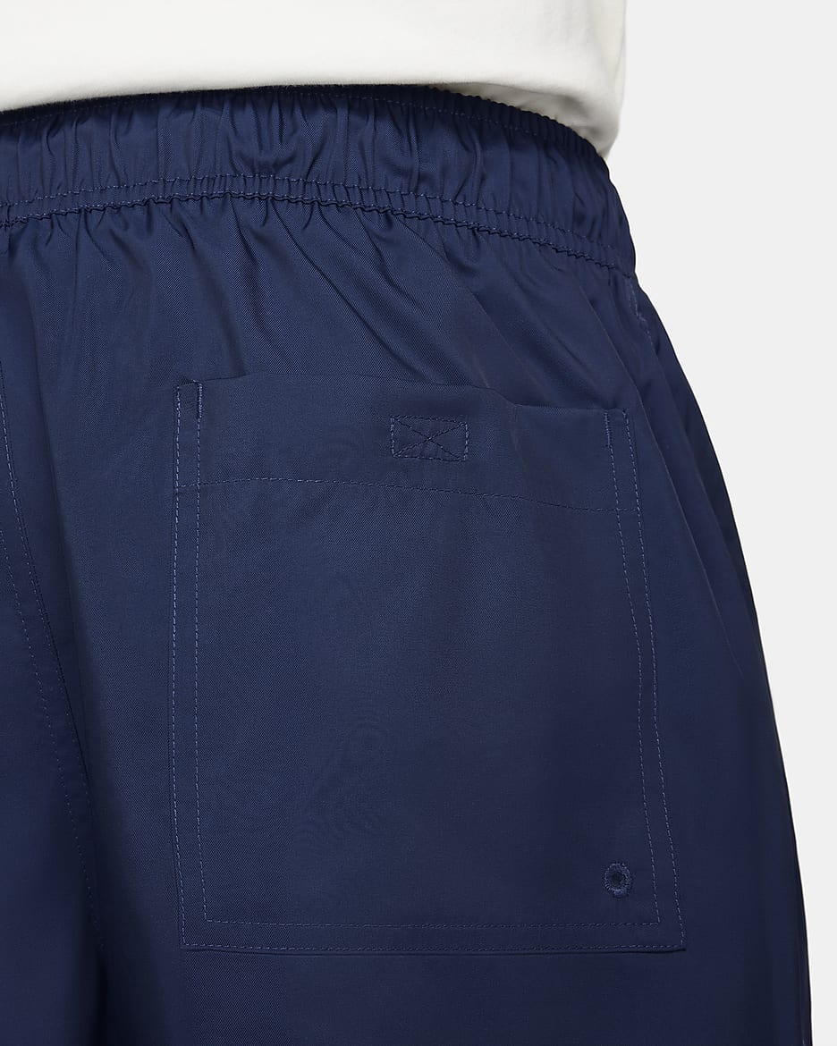 Nike Club Men's Woven Flow Shorts - Midnight Navy/White