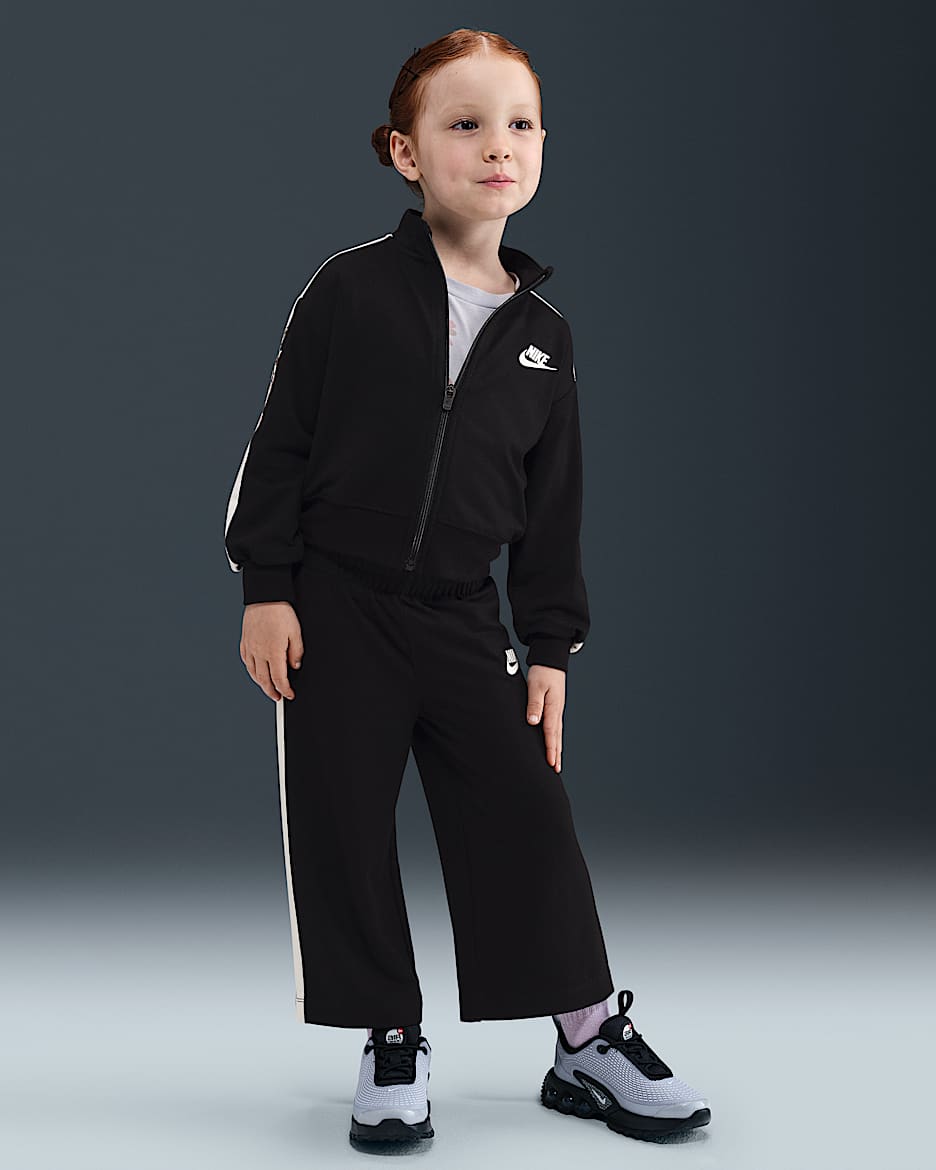 Nike Toddler 2-Piece Floral Track Set - Black