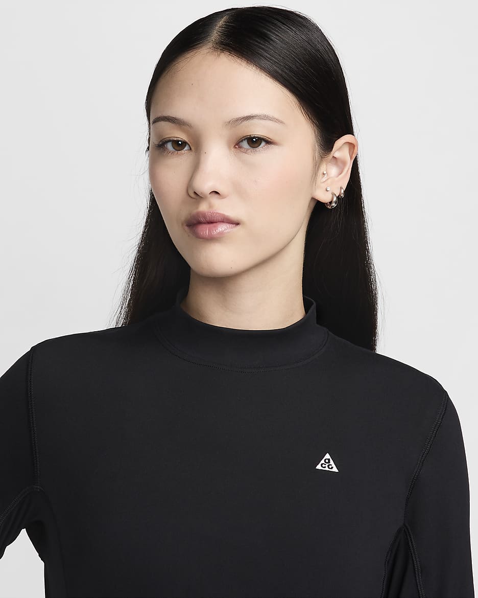 Nike ACG "Goat Rocks" Women's Dri-FIT ADV Long-Sleeve Top - Black/Summit White