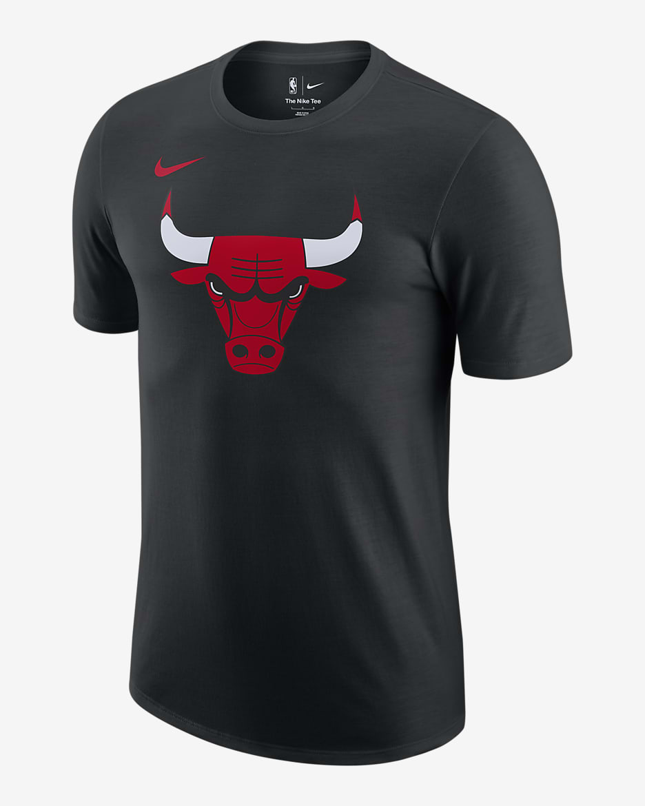 Chicago Bulls Essential Men's Nike NBA T-Shirt - Black