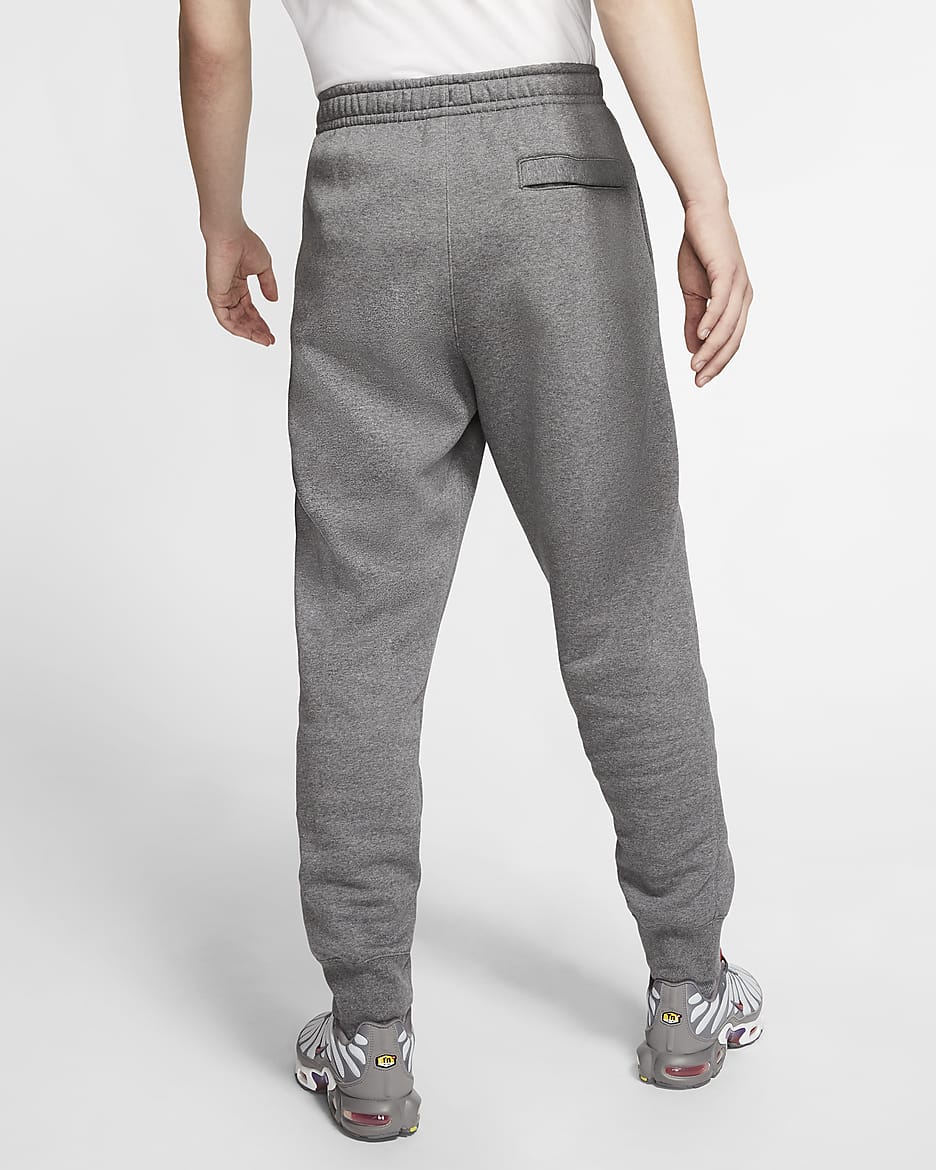 Nike Sportswear Club Fleece Joggers - Charcoal Heather/Anthracite/Blanco