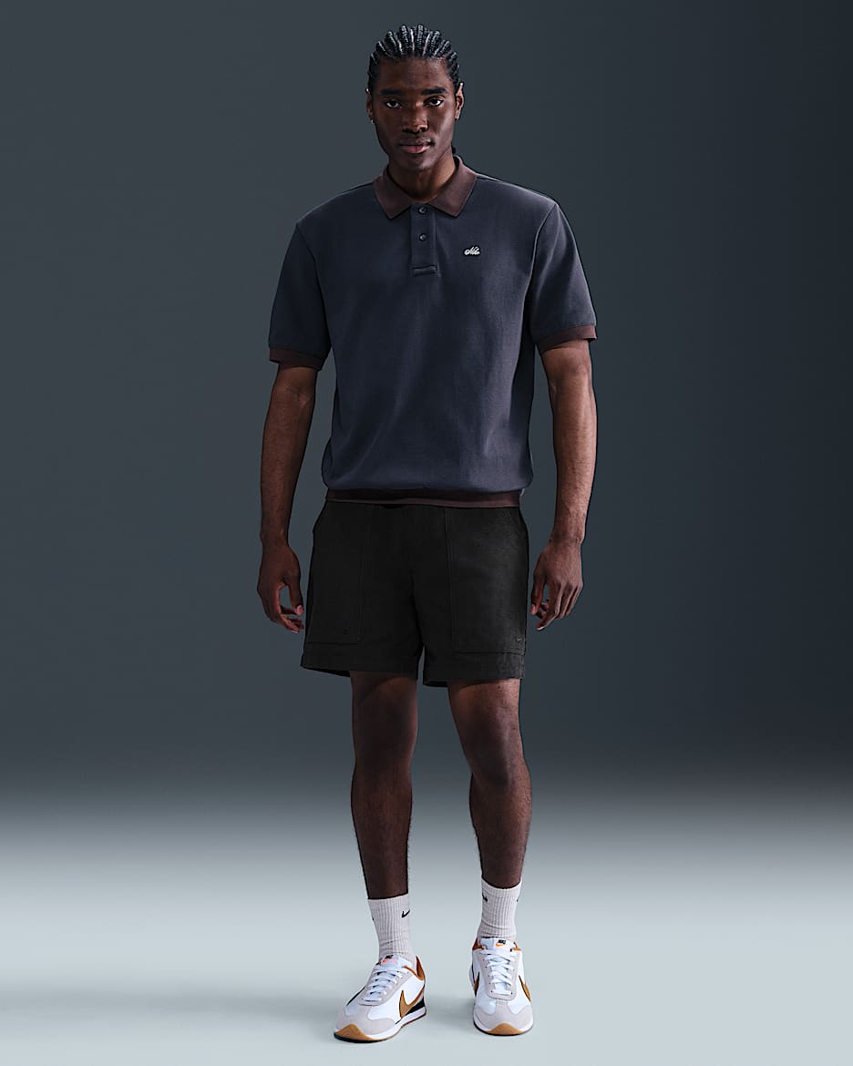 Nike Life Men's Corduroy Park Shorts - Black/Black
