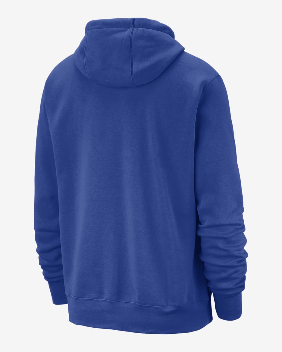 Team 31 Club Men's Nike NBA Pullover Hoodie - Rush Blue