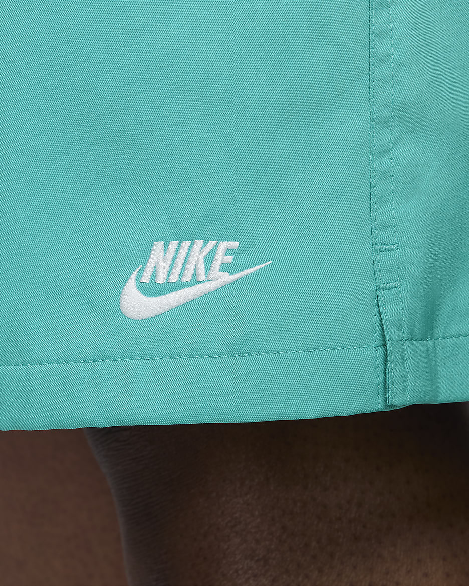 Nike Club Men's Woven Flow Shorts - Dusty Cactus/White