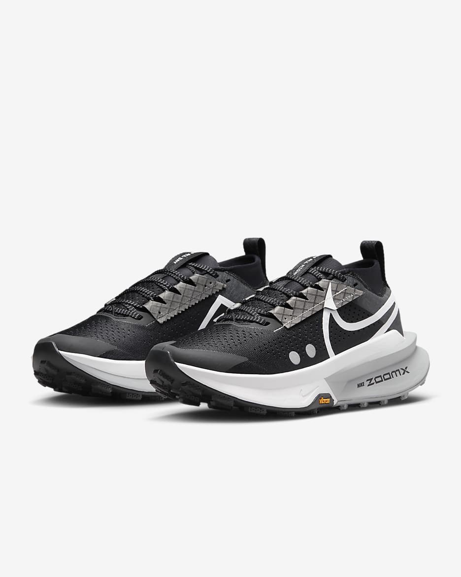 Terränglöparsko Nike Zegama 2 för kvinnor - Svart/Wolf Grey/Anthracite/Vit