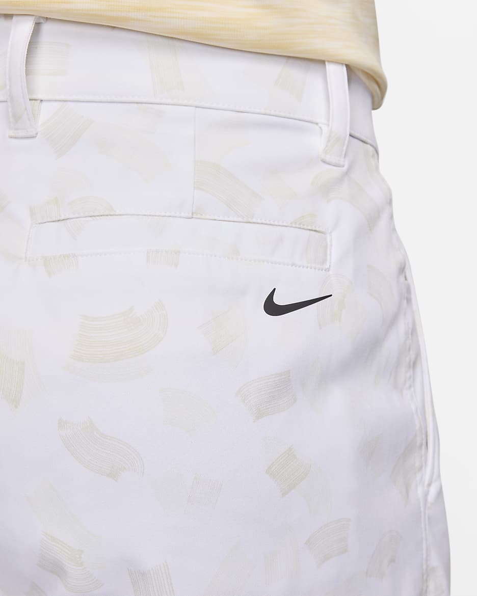 Golfshorts i chinosmodell Nike Tour 20 cm för män - Vit/Svart