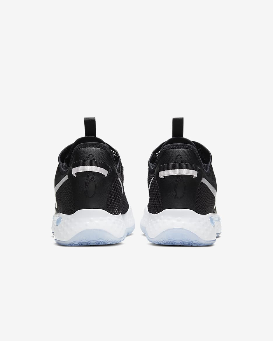PG4 Basketball Shoes - Black/Light Smoke Grey/White