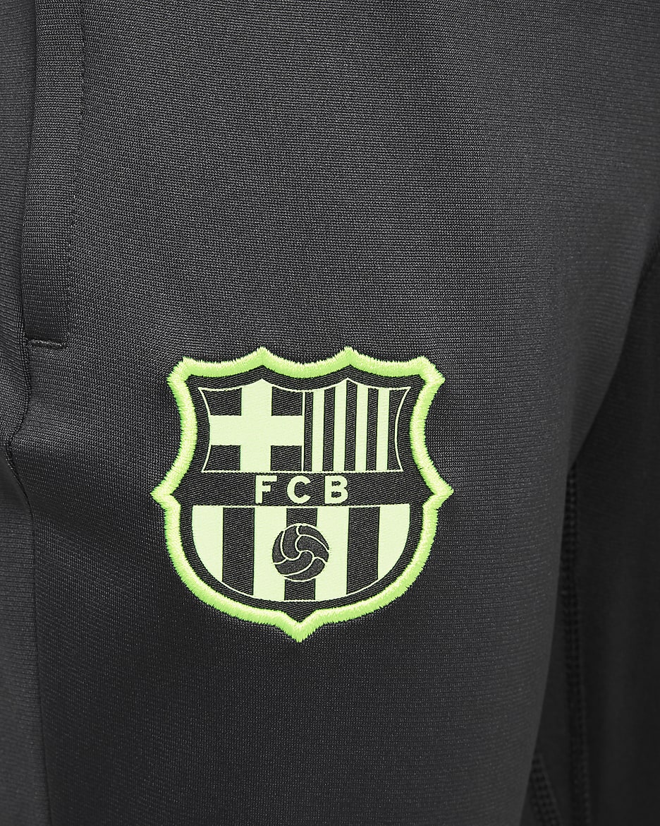 F.C. Barcelona Strike Third Older Kids' Nike Dri-FIT Football Knit Tracksuit - Old Royal/Anthracite/Anthracite/Lime Blast