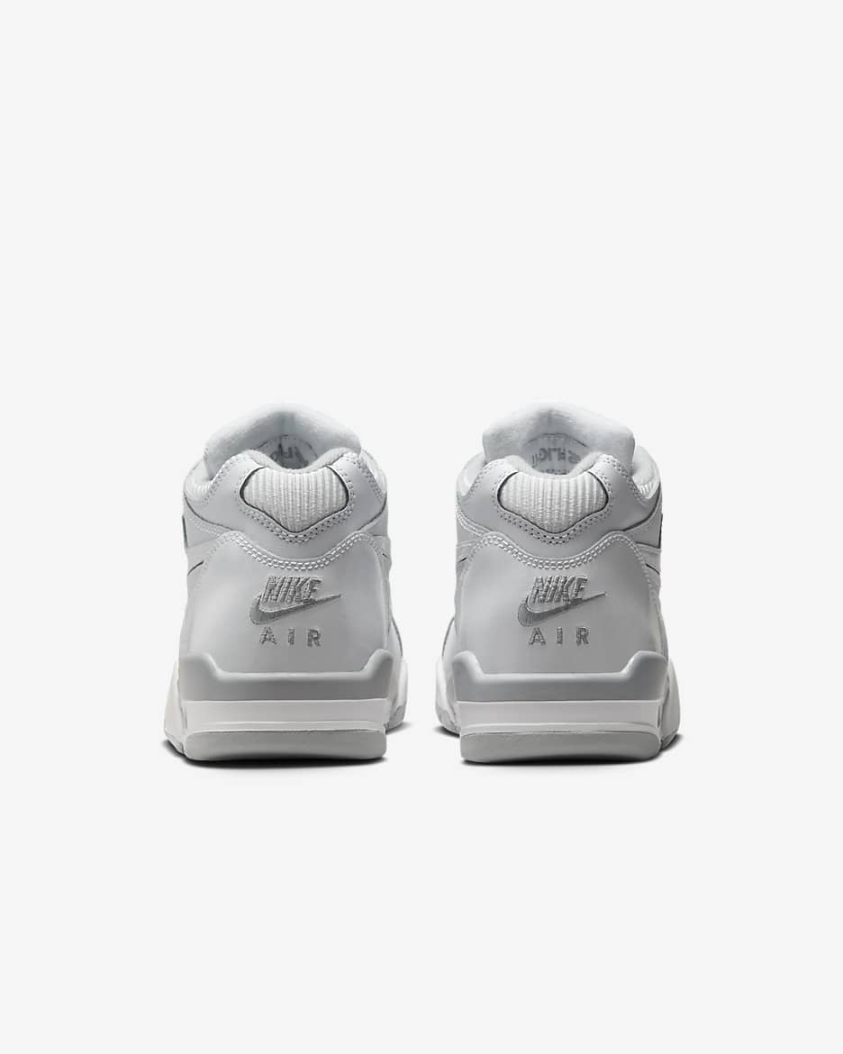 Nike Air Flight 89 Schuh für ältere Kinder - Weiß/Neutral Grey/Weiß