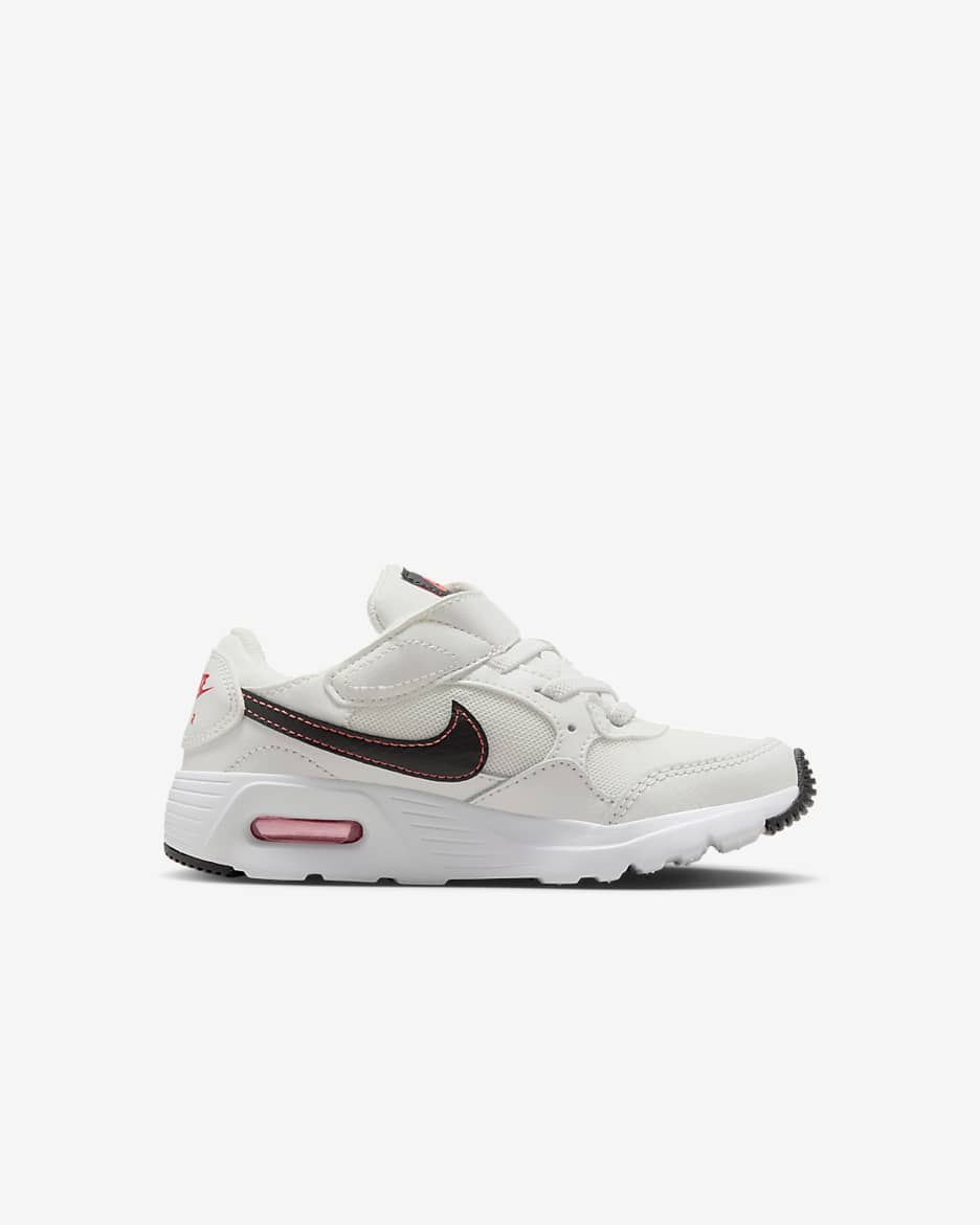 Chaussure Nike Air Max SC pour enfant - Summit White/Bright Crimson/Blanc/Noir