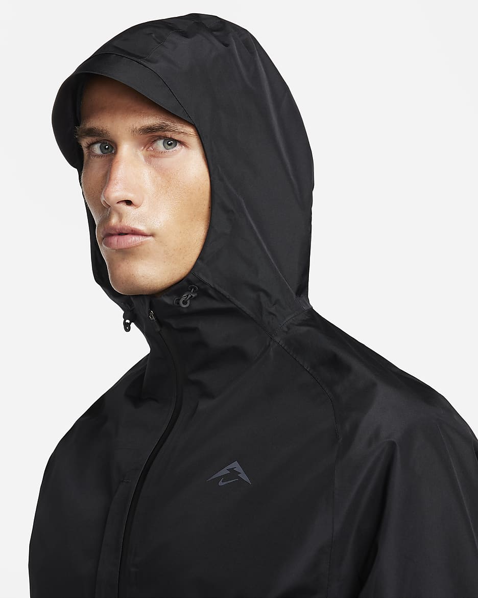 Nike Trail 'Cosmic Peaks' GORE-TEX INFINIUM™ Men's Running Jacket - Black/Anthracite/Anthracite