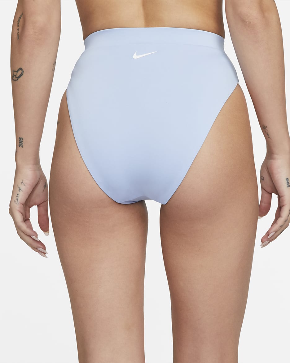 Prenda para la parte inferior de natación de cintura alta para mujer Nike Essential - Cobalto felicidad