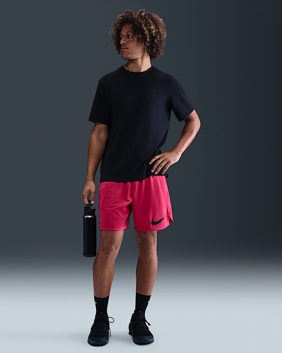 Nike Totality Men's Dri-FIT 18cm (approx.) Unlined Versatile Shorts - Rush Pink/Black