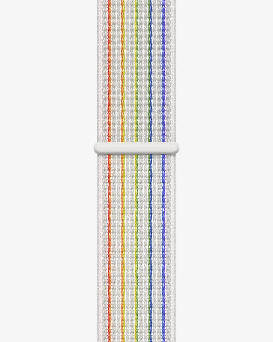 Nike Sport loop 40 mm Bianco/Multicolore Pride Edition - Bianco/Multicolore